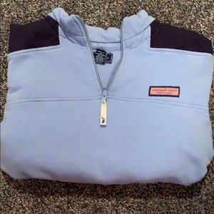 Vineyard vines shop shirt.